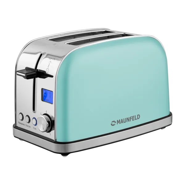 Тостер MAUNFELD MF-821 Мятный