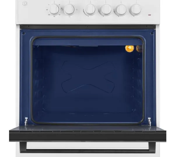 Газовая плита с электрической духовкой MAUNFELD MGC60EEW03 Белый Газовая плита с электрической духовкой MAUNFELD MGC60EEW03 Белый