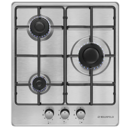 Газовая варочная панель MAUNFELD EGHS.43.3STS-ES/G Нержавеющая сталь