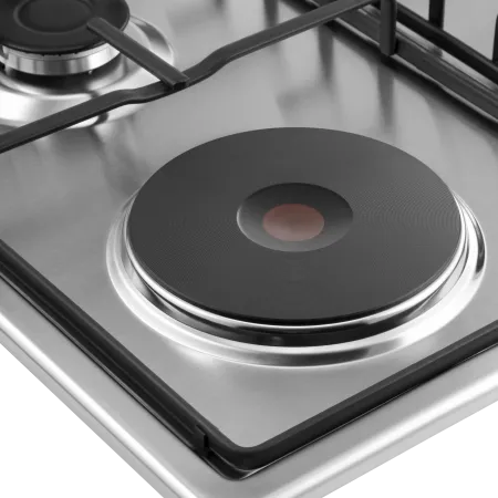 Комбинированная варочная панель MAUNFELD EEHS.64.3CS/KG Нержавеющая сталь Комбинированная варочная панель MAUNFELD EEHS.64.3CS/KG Нержавеющая сталь