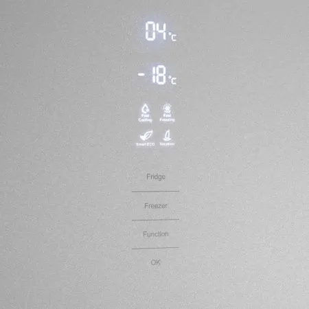 Холодильник MAUNFELD MFF185NFS Серый