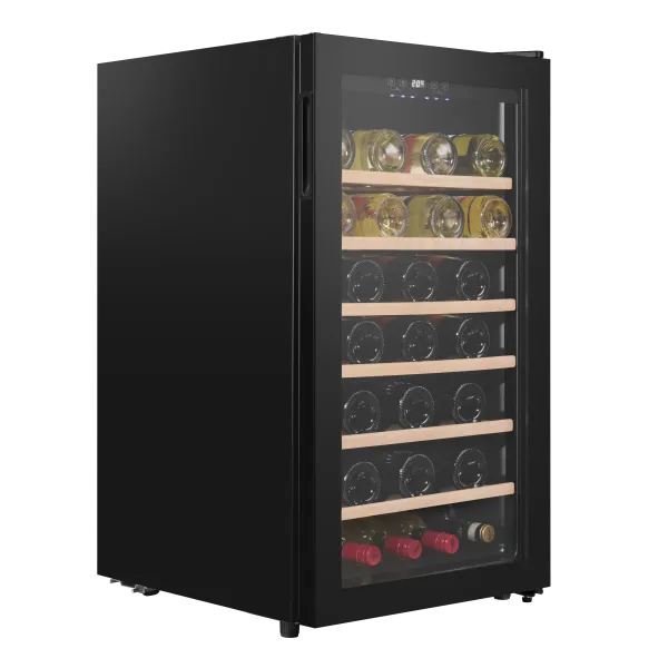 Винный шкаф MAUNFELD MFWC-118S40 Черный Винный шкаф MAUNFELD MFWC-118S40 Черный