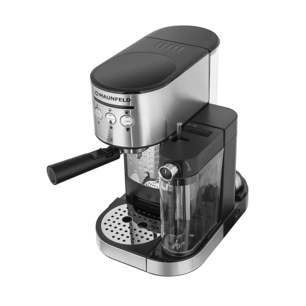 Кофемашина рожкового типа MAUNFELD MF-720S PRO Нержавеющая сталь Кофемашина рожкового типа MAUNFELD MF-720S PRO Нержавеющая сталь