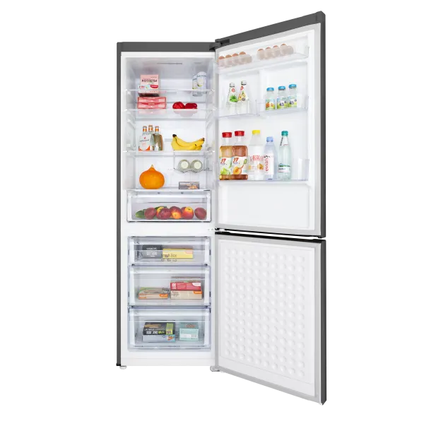 Холодильник-морозильник MAUNFELD MFF187NF Темная нержавеющая сталь Холодильник-морозильник MAUNFELD MFF187NF Темная нержавеющая сталь