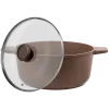 Кастрюля MAUNFELD CARMEL Коричневый