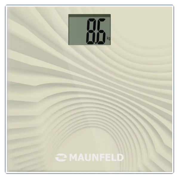 Напольные весы MAUNFELD MBS-153GB Бежевый Напольные весы MAUNFELD MBS-153GB Бежевый