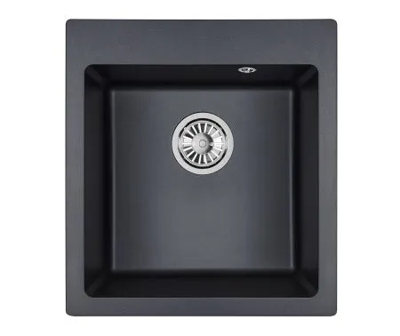 4651, АЛЮМИНИУМ, кухонная мойка, кварц