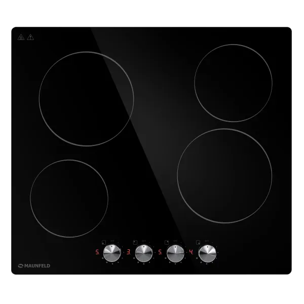 Электрическая варочная панель MAUNFELD CVCE594M Черный/ Нерж. сталь