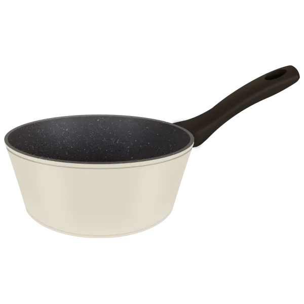 Ковш FILIGRANA EDDA FG18EDD01SP из кованого алюминия со стеклянной крышкой, 18 см Бежевый Ковш FILIGRANA EDDA FG18EDD01SP из кованого алюминия со стеклянной крышкой, 18 см Бежевый