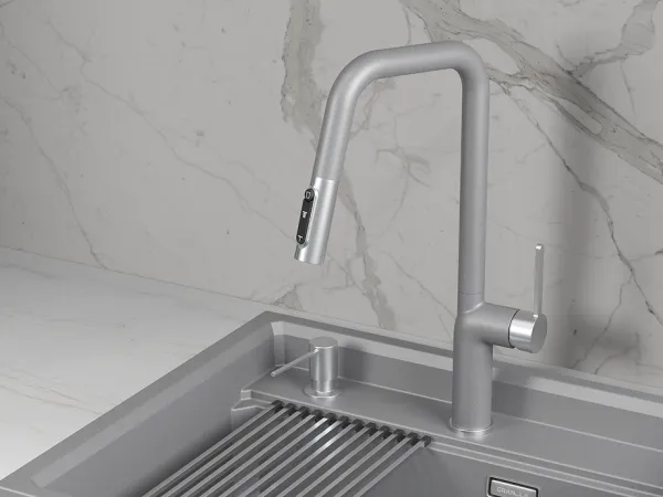 9011, БАЗАЛЬТ, СМЕСИТЕЛЬ КУХОННЫЙ 9011, БАЗАЛЬТ, СМЕСИТЕЛЬ КУХОННЫЙ