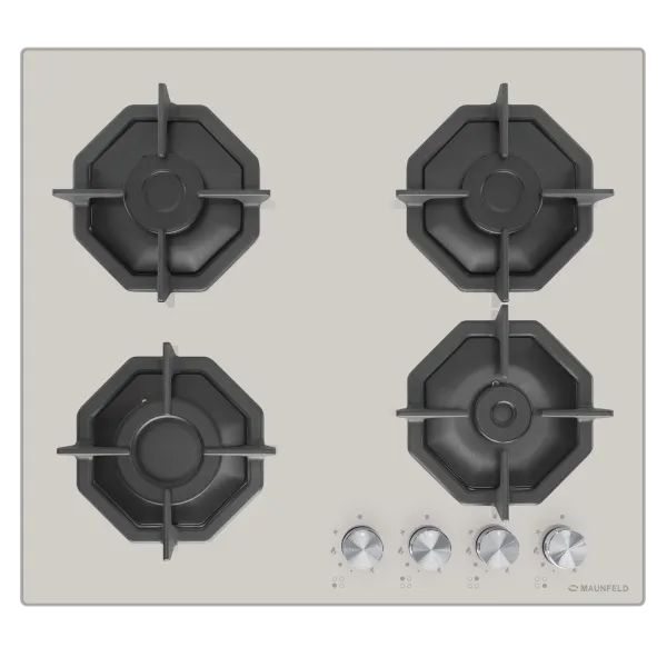 Газовая варочная панель MAUNFELD EGHG.64.2C Бежевый Газовая варочная панель MAUNFELD EGHG.64.2C Бежевый