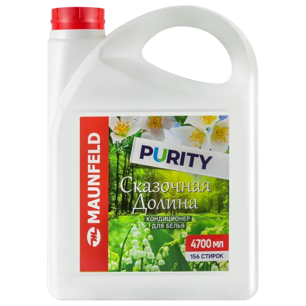 Кондиционер-ополаскиватель для белья Maunfeld Purity Сказочная долина 4700мл MFS4700FV Кондиционер-ополаскиватель для белья Maunfeld Purity Сказочная долина 4700мл MFS4700FV