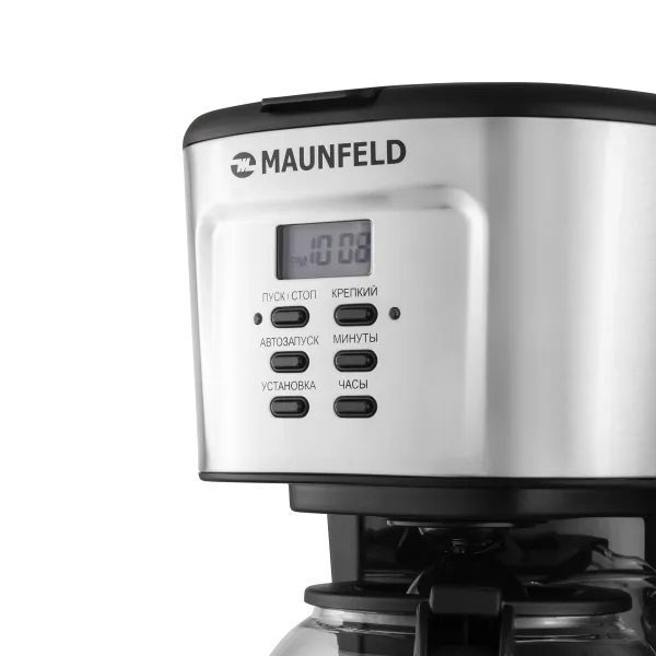 Кофеварка капельного типа MAUNFELD MF-722S Нержавеющая сталь Кофеварка капельного типа MAUNFELD MF-722S Нержавеющая сталь