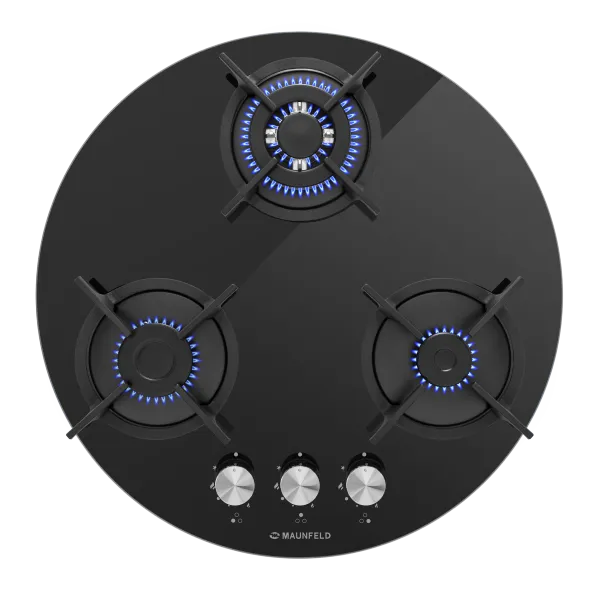 Газовая варочная панель MAUNFELD EGHG.43.23C Черный Газовая варочная панель MAUNFELD EGHG.43.23C Черный
