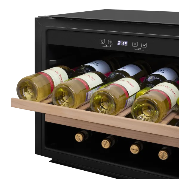 Винный шкаф встраиваемый MAUNFELD MBWC-62S28 Черный Винный шкаф встраиваемый MAUNFELD MBWC-62S28 Черный