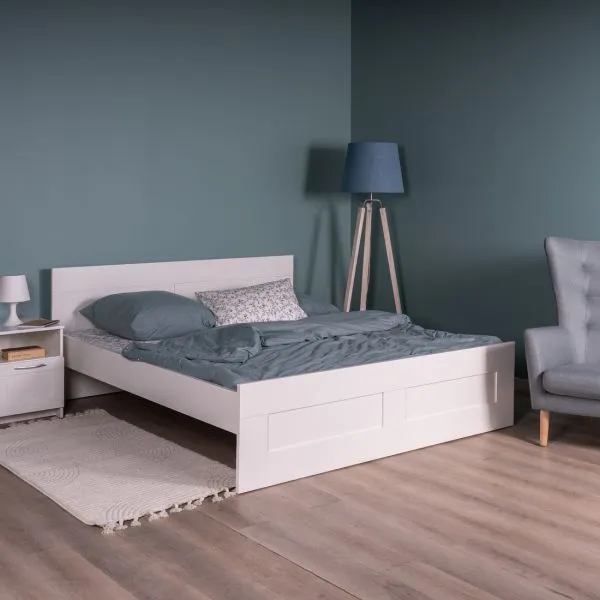 2.02.04.210.1 СИРИУС кровать двойная 180х200 белая RU 2.02.04.210.1 СИРИУС кровать двойная 180х200 белая RU