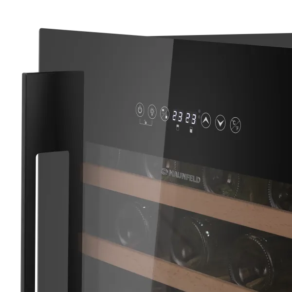 Винный шкаф встраиваемый MAUNFELD MBWC-92DM36 Черный Винный шкаф встраиваемый MAUNFELD MBWC-92DM36 Черный