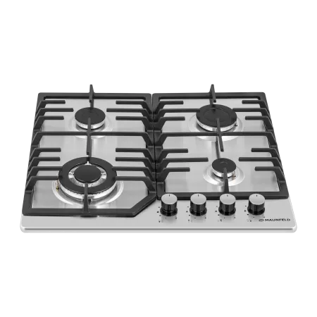 Газовая варочная панель MAUNFELD EGHS.64.43CS/G Нержавеющая сталь Газовая варочная панель MAUNFELD EGHS.64.43CS/G Нержавеющая сталь