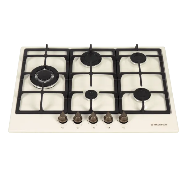 Газовая варочная панель MAUNFELD EGHE.75.33CR\G Бежевый Газовая варочная панель MAUNFELD EGHE.75.33CR\G Бежевый