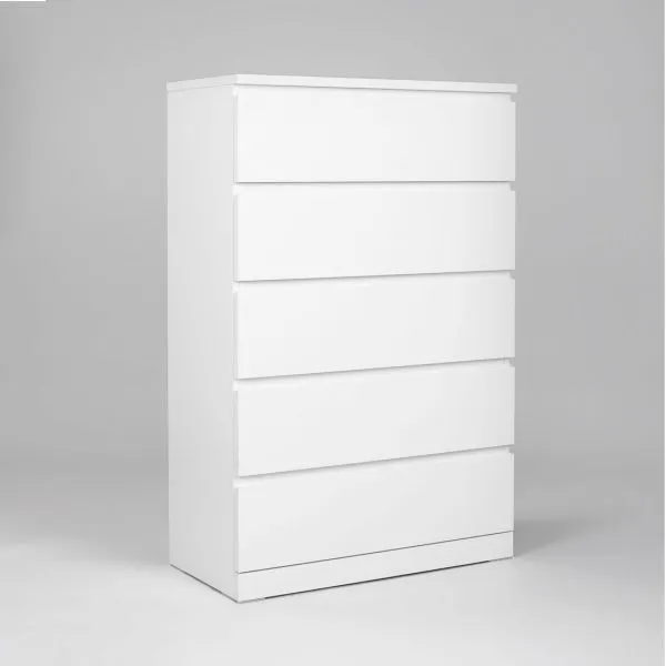 S00951 Варма 5 комод 80х123х40, белый