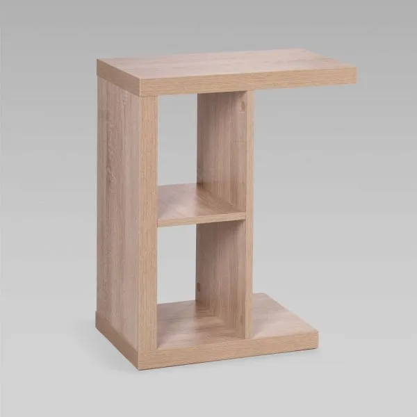 S00845 Энкель Т приставной стол 47х60х30, дуб беленый