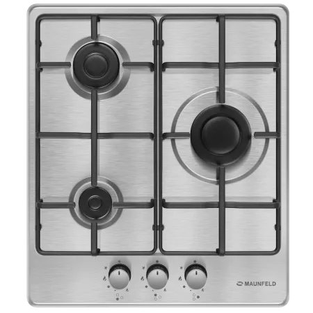 Газовая варочная панель MAUNFELD EGHS.43.3STS-ES Нержавеющая сталь