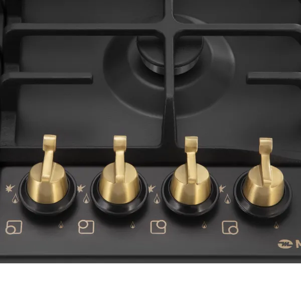 Газовая варочная панель MAUNFELD MGHE.64.74 Черный Газовая варочная панель MAUNFELD MGHE.64.74 Черный