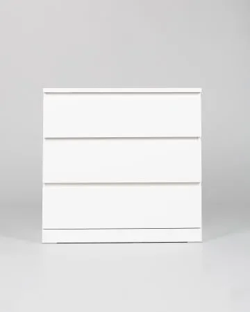 S00203 Варма 3 комод 80х77х40, белый