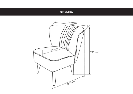 Кресло Унельма Malmo 81 (turquoise)