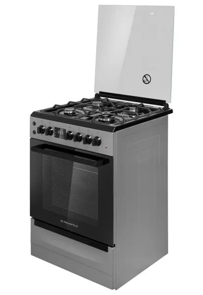 Газовая плита с электрической духовкой MAUNFELD MGC60EC05 Серый Газовая плита с электрической духовкой MAUNFELD MGC60EC05 Серый
