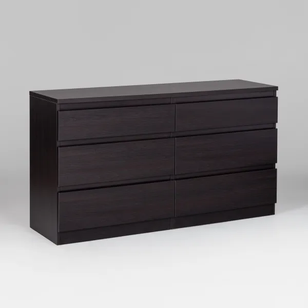 2.03.02.080.5 КАСТОР комод 6 ящиков RU Дуб Венге 2.03.02.080.5 КАСТОР комод 6 ящиков RU Дуб Венге