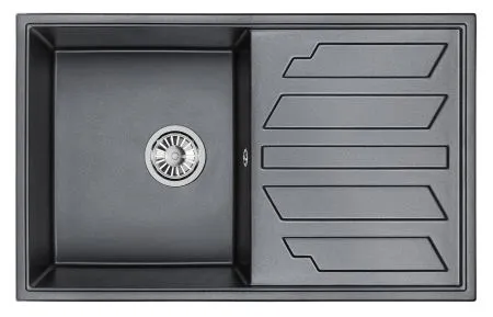 8002, ТУРМАЛИН, кухонная мойка, кварц