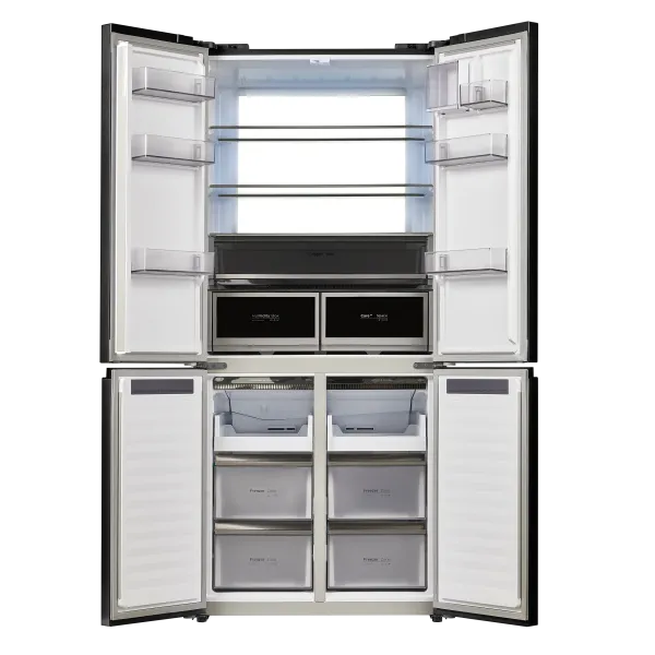 Холодильник MAUNFELD MFF190NFDGN Matt Inverter Зеленый матовый