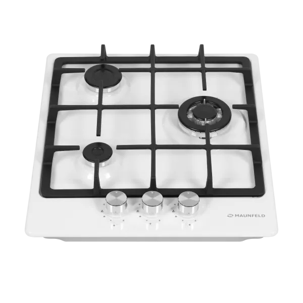 Газовая варочная панель MAUNFELD EGHE.43.33C Белый Газовая варочная панель MAUNFELD EGHE.43.33C Белый