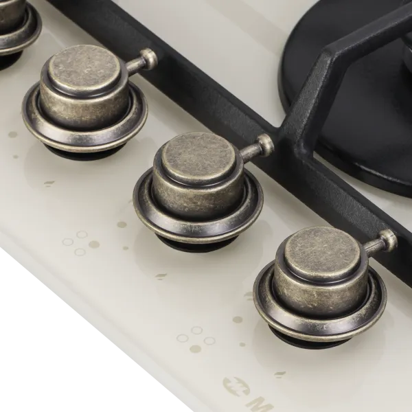 Газовая варочная панель MAUNFELD EGHG.64.63CR/G Бежевый Газовая варочная панель MAUNFELD EGHG.64.63CR/G Бежевый