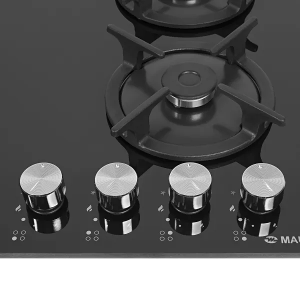 Газовая варочная панель MAUNFELD EGHG.64.1C Черный Газовая варочная панель MAUNFELD EGHG.64.1C Черный