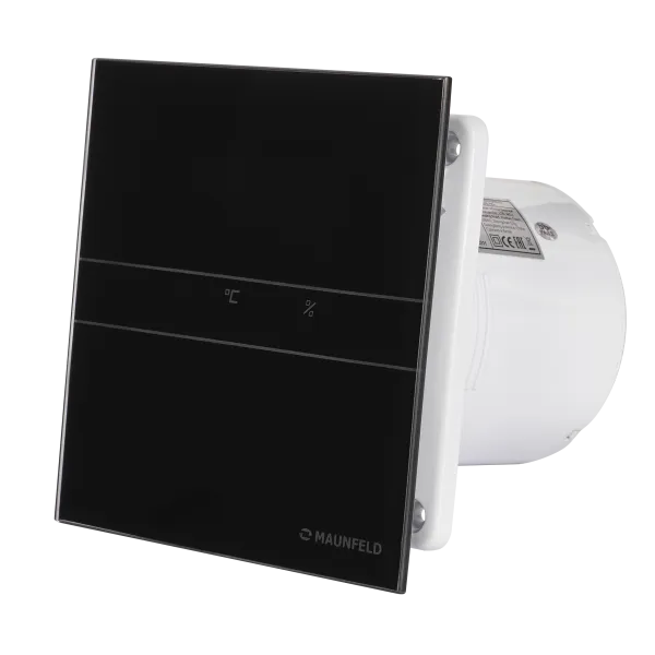 Вытяжной вентилятор  MAUNFELD MFE10THG Черный Вытяжной вентилятор  MAUNFELD MFE10THG Черный