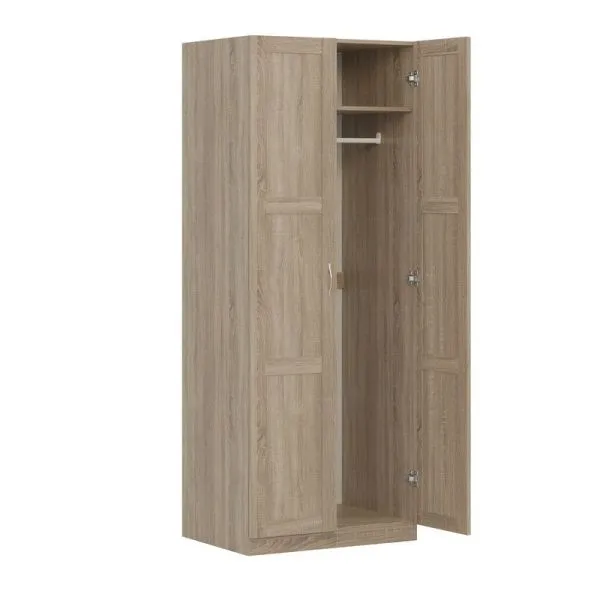 2.04.01.080.3 ПЕГАС шкаф 2 двери сборные RU сонома