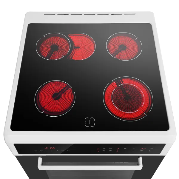 Электрическая стеклокерамическая плита MAUNFELD MEC611C10TD Белый Электрическая стеклокерамическая плита MAUNFELD MEC611C10TD Белый