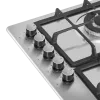Газовая варочная панель MAUNFELD EGHS.95.33CS\G Нержавеющая сталь Газовая варочная панель MAUNFELD EGHS.95.33CS\G Нержавеющая сталь
