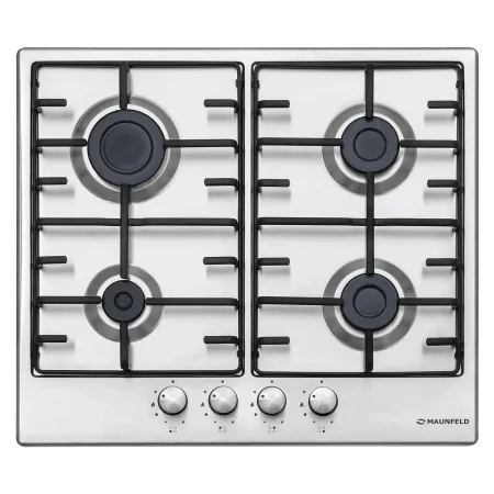 Газовая варочная панель MAUNFELD EGHS.64.3ES Нержавеющая сталь Газовая варочная панель MAUNFELD EGHS.64.3ES Нержавеющая сталь
