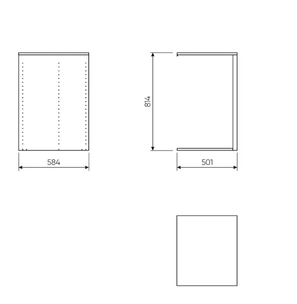 2.06.15.270.1 МАКС секция разделительная 75-100х58 белая 2.06.15.270.1 МАКС секция разделительная 75-100х58 белая