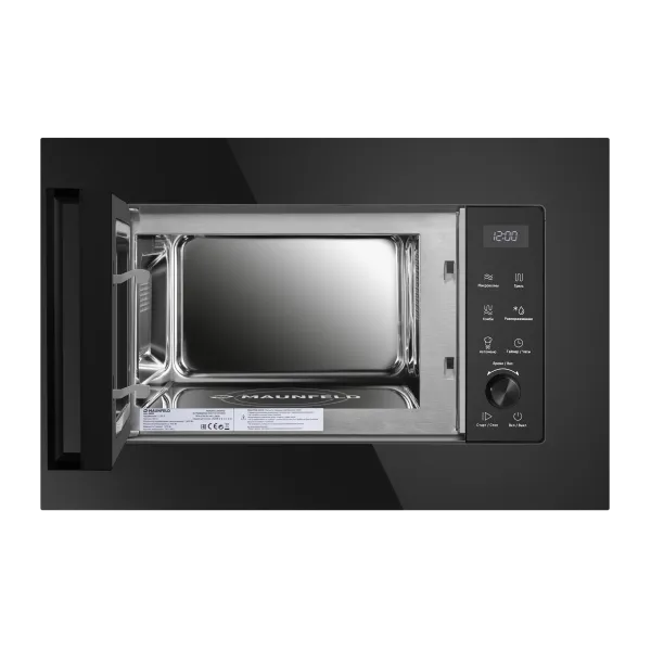 Микроволновая печь встраиваемая MAUNFELD JBMO1225FSG02 Черный Микроволновая печь встраиваемая MAUNFELD JBMO1225FSG02 Черный