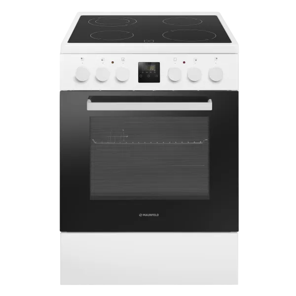 Электрическая стеклокерамическая плита MAUNFELD MEC67CW08TD Белый Электрическая стеклокерамическая плита MAUNFELD MEC67CW08TD Белый