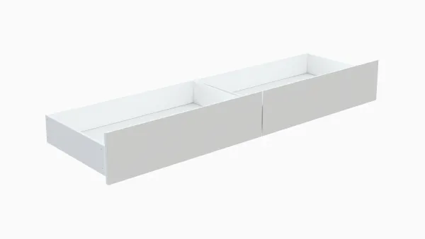 S00982 Варма Сэнгбокс комплект 2-ух выкатных ящиков, 100х61х26,5, белый