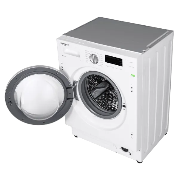 Встраиваемая стиральная машина c инвертором и паром MAUNFELD MBWM148S Белый