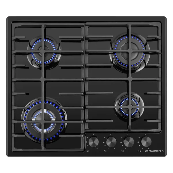 Газовая варочная панель MAUNFELD EGHE.64.63CB2/G Черный