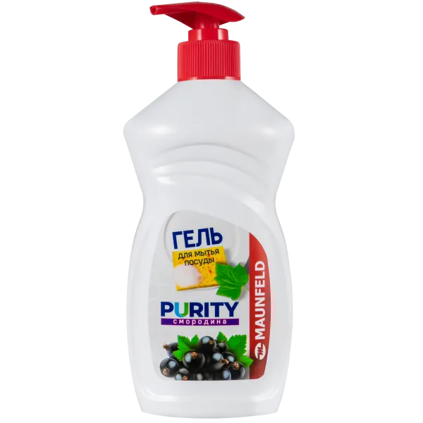 Гель для мытья посуды Maunfeld Purity Смородина 450г MDL450CD с дозатором Гель для мытья посуды Maunfeld Purity Смородина 450г MDL450CD с дозатором