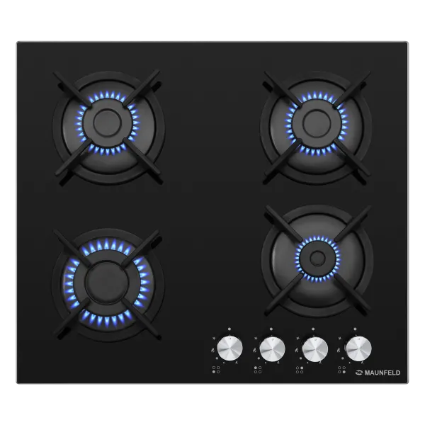 Газовая варочная панель MAUNFELD EGHG.64.1C Черный Газовая варочная панель MAUNFELD EGHG.64.1C Черный