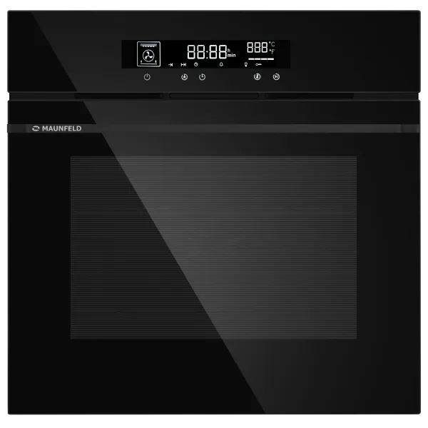 Шкаф духовой электрический MAUNFELD AEOD60106 Черный/черная фурнитура